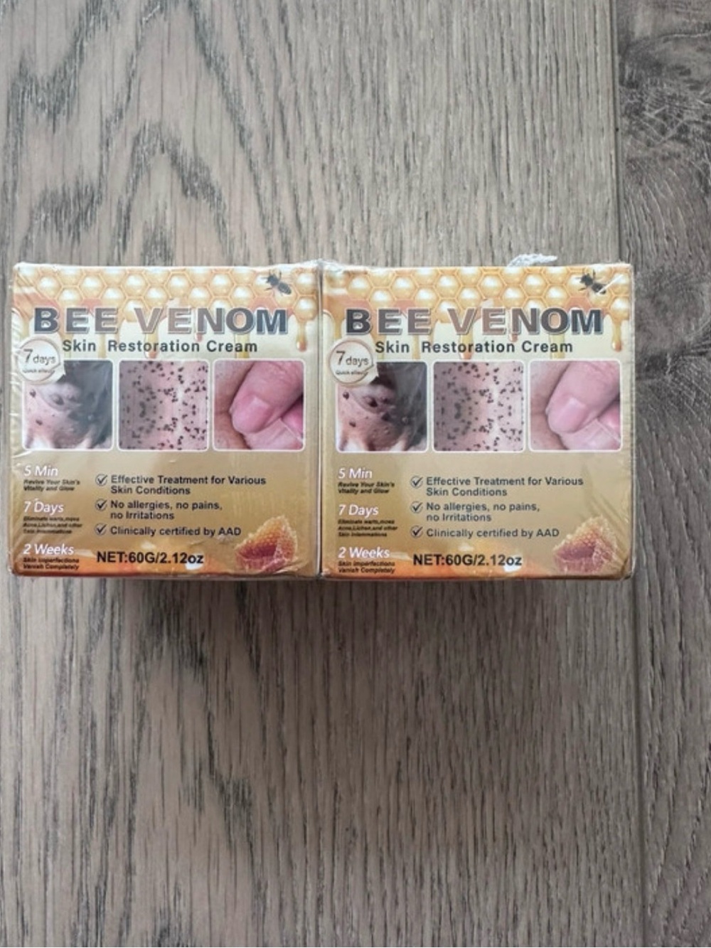 Bee Venom Skin Restoration Cream, Professional 2 pack
